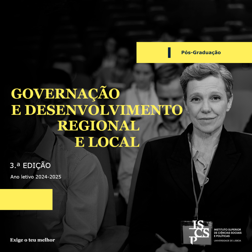 Pós-Graduação em Governação e Desenvolvimento Regional e Local - Cursos ...